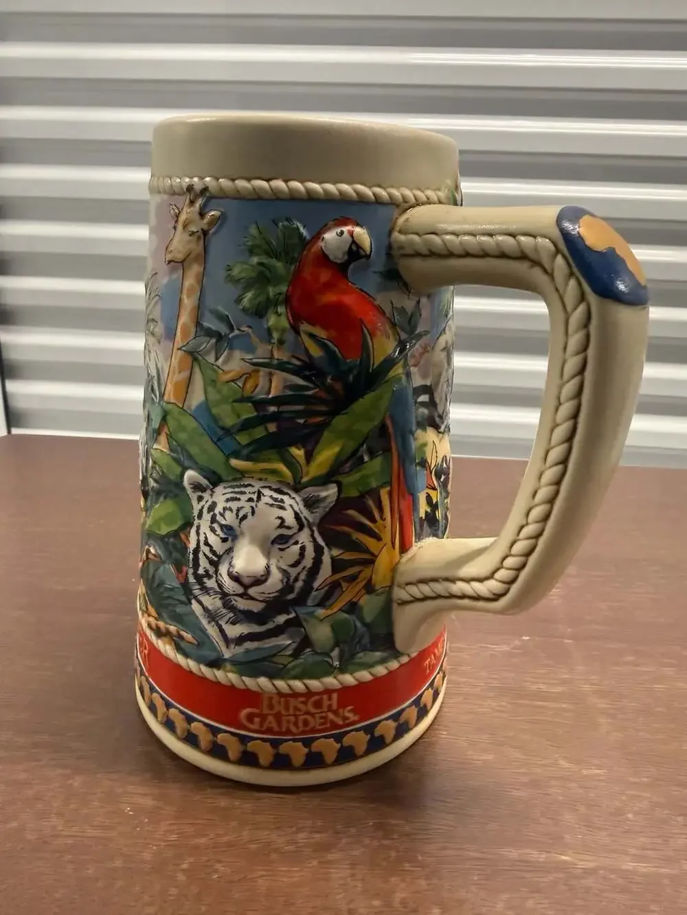 Busch Gardens Extinction Is Forever Series Edition II Stein